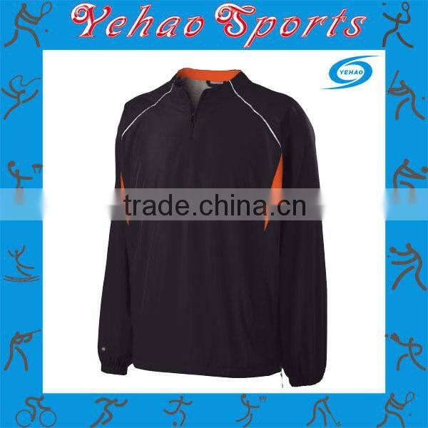 Custom 100% Polyester Soft Warm Up Suits for Men