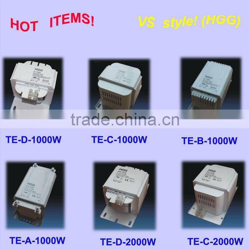 magnetic ballast for 400w Hps lamp TUV
