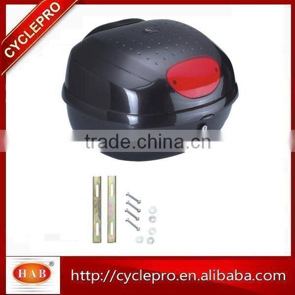 2016 hot sell OEM quality 35L PP Rear Luggage Box of Motorbike Motorcycle Tail Box wholesale Motorcycle Tail Box/ Tail Case/Bicy