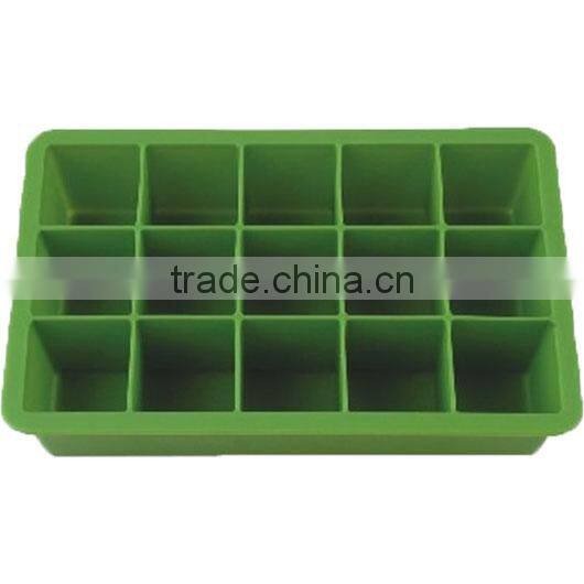 601x424mm Rectangle non-stick Silicone ice candy chocolate molds