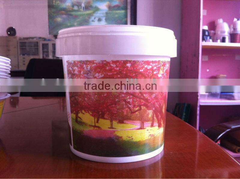 DAKE automatic plastic bucket printing machine