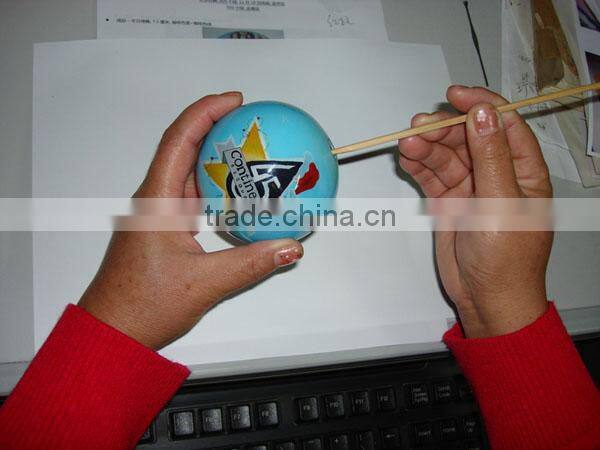 inside painted chrismas glass ball(LED lights)