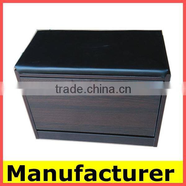 wholesale Wood Shoe Storage Bench Cabinet Closet Shelf With Sofa Entryway Multipurpose