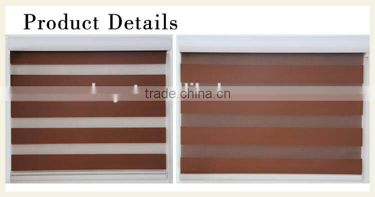 Zebra blinds fabric manufacture for window