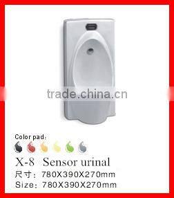 Hot sale sanitary ware chaozhou ceramic sensor urinal X-8