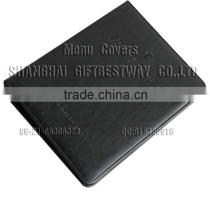 hotel directory folder,leather hotel directory ,hotel directory holder
