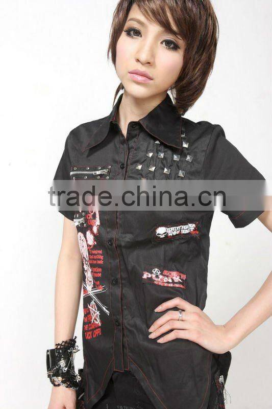 Visual Kei Gothic Dolly Cosplay KERA Lolita shirt Japan fashion