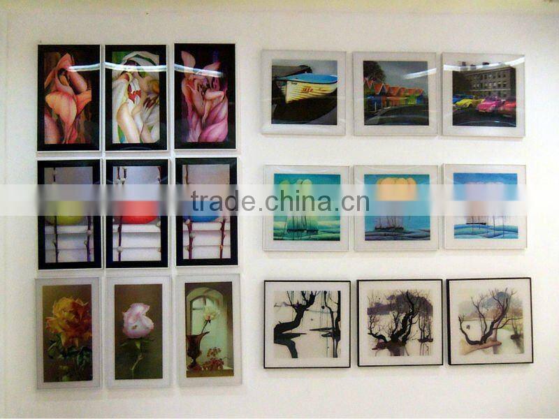 3D painting wall frame picture of Lady Gaga 3D lenticular framed wall photo for home decoration