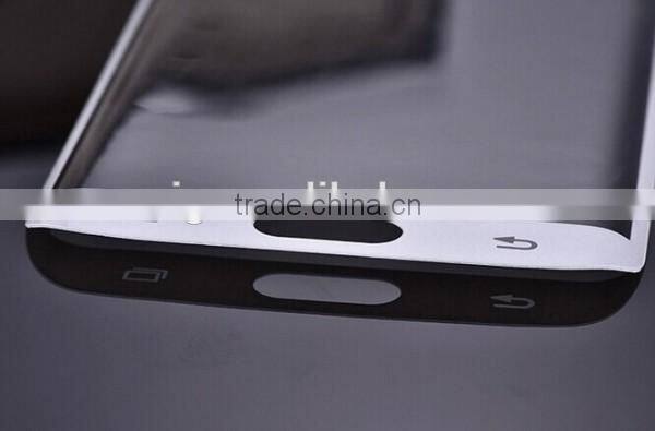 glass screen protector, Curve Tempered glass film For Samsung S6 edge, For Samsung galaxy S6 edge