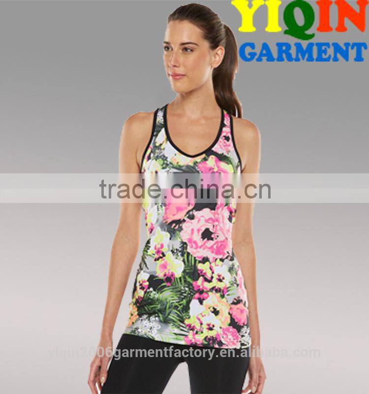 Wholesale Sport racerback workout women tank