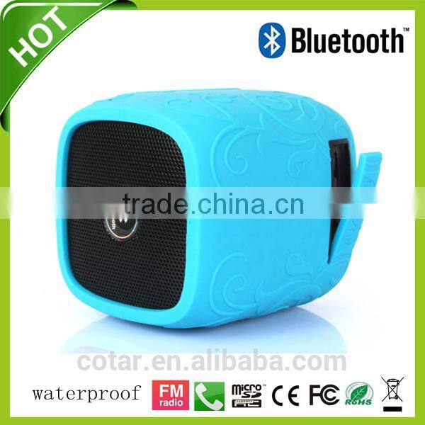 2016 Factory Wholesales Mini Wireless Waterproof Mushroom Bluetooth Speaker With Silicone Case