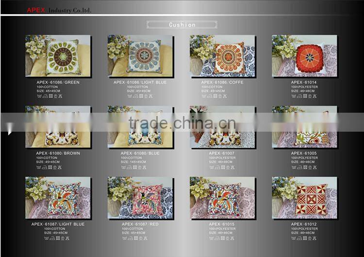 hand embroidery cushion cover/hand embroidery cushion cover/embroidered cushion covers