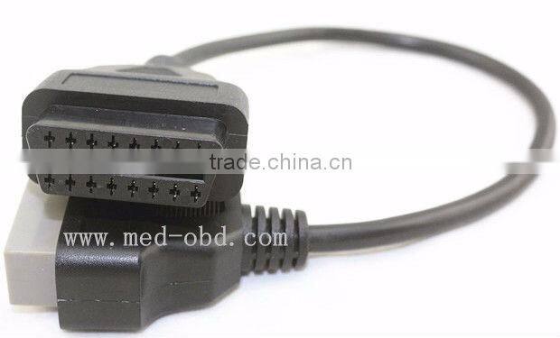 OBD2 Adapter Cable 14 Pin To J1962 Female 16Pin