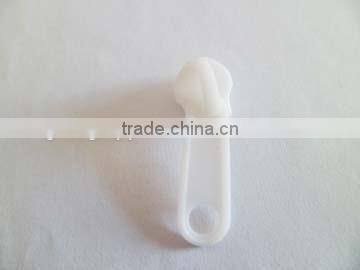 3# plastic nylon zipper plastic slider non lock slider canvas bag slider electrostatic prevention slider