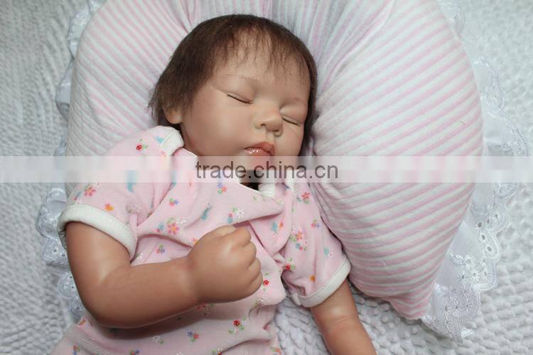 Custom baby dolls 22'' reborn baby dolls for children reborn sleeping baby doll