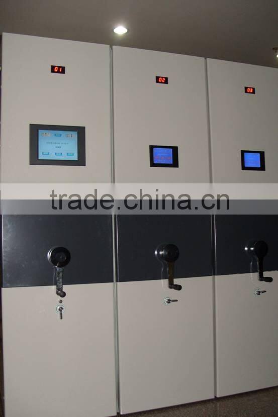 Intelligent computer Mobile File Racking