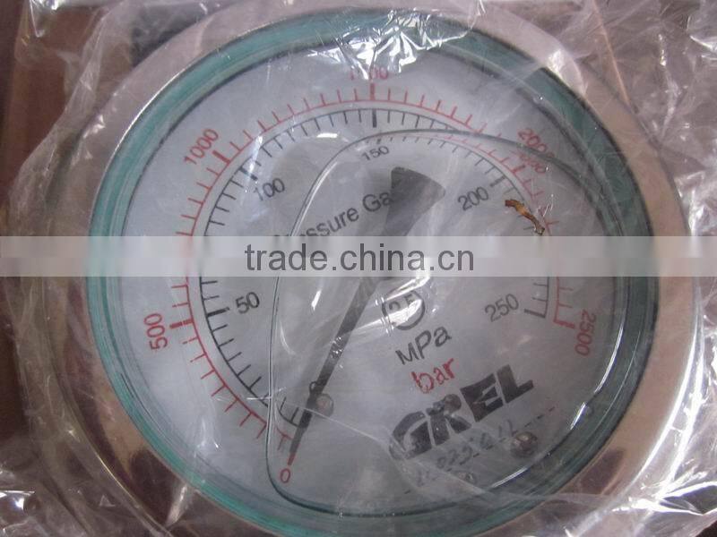 high quality 2500Bar Pressure Gauge(250MPa), durable and economical
