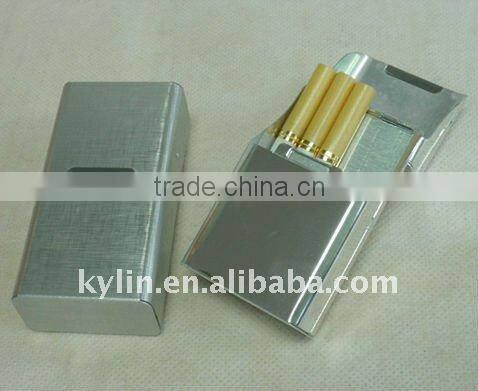 Aluminium cigarette box with square shape