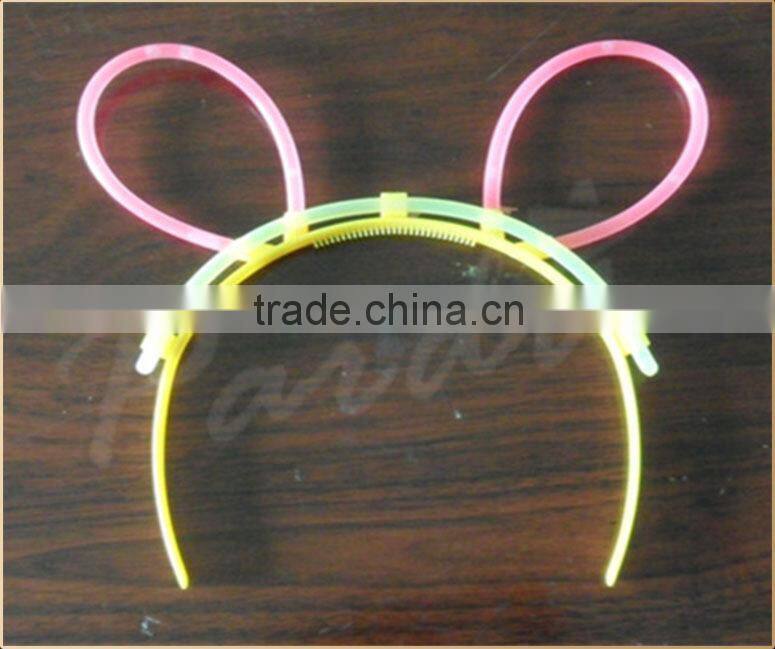 2015 Luminous hairclip/glow hair band/glow in the dark hairpin