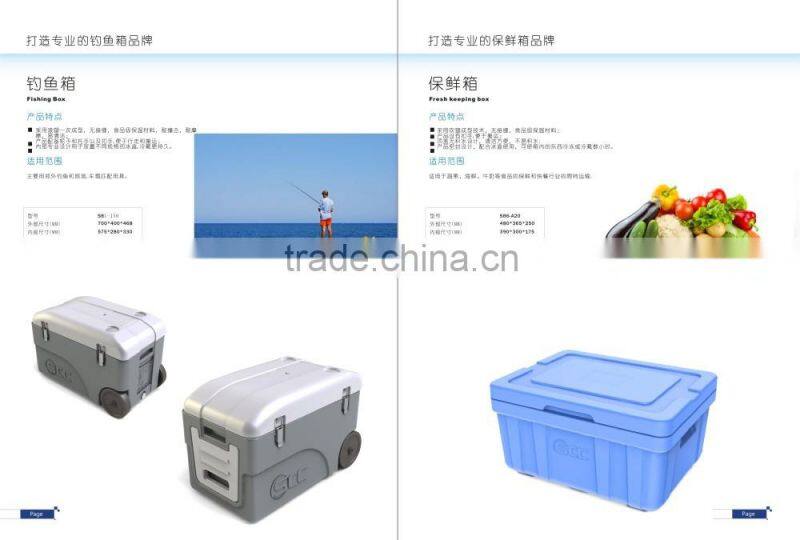 20L Plastic portable insulate ice cooler box