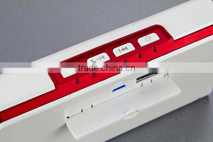 2016 Newest Portable Wireless Power Bank With Bluetooth Speaker 5200Mah