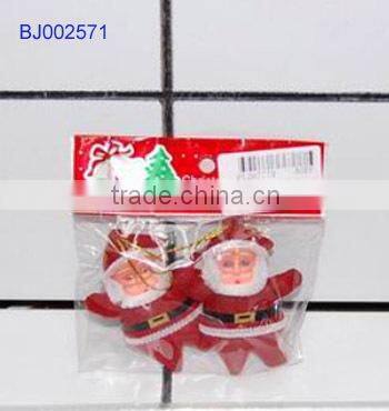 Christmas toys santa claus red pull toy