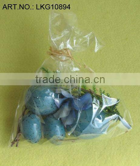 2014 Hot Sale Artificial Polyster Egg and Berry&Flower Pick Bag