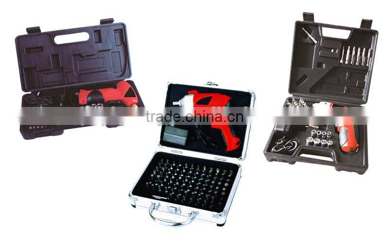 Household DIY Tools 4.8V Electric screwdriver Cordless Drill Screwdriver with 44pcs bits set