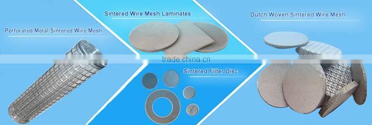 Multilayer Copper composite sintered wire mesh for dust filter