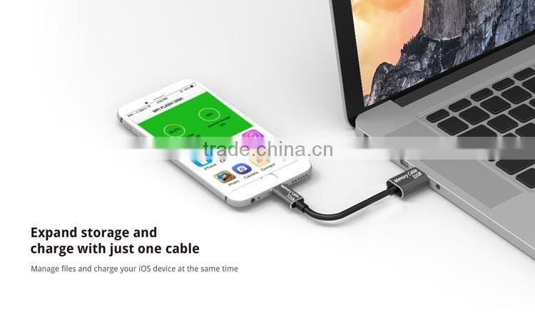 2015 Newest OTG USB Flash Drive for iPhone iPad 8G 16G 32G 64GB U Disk for Apple Smart Phone