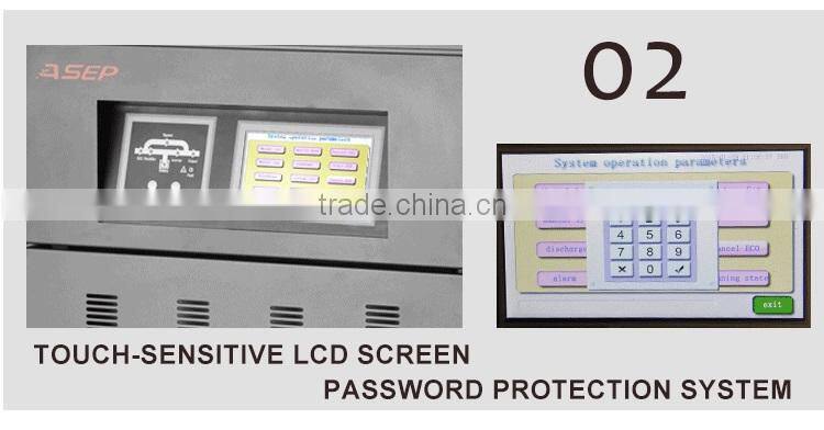 Safety code setting available dry batteries for ups