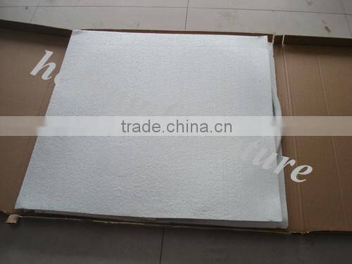 Cafe set with 4 white dining chair