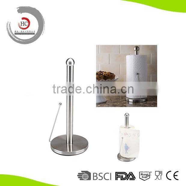 Top Selling Product Of Stainless Steel Standing Towel Holder Kitchen Paper Holder