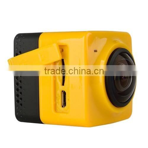 360*190 Degrees Large Wide Angle Lens WiFi Sport Camcorder Panoramic View Sport Camera