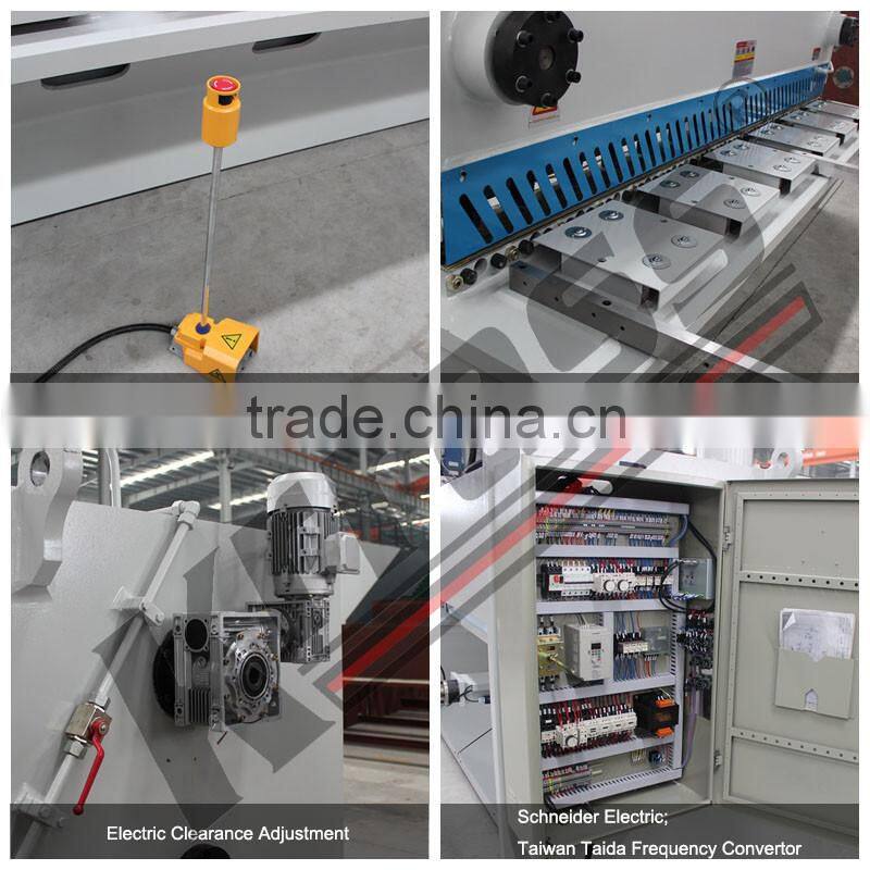 electrical panel iron plate cutting machine 4x2500 from Krrass
