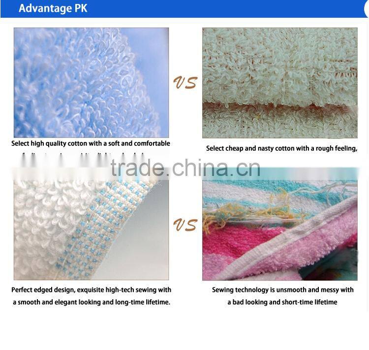 Weisdin Luxury Hotel Supplies Custom Logo Cotton Bath Towels Set