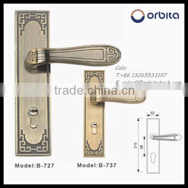 2015 New Product hotel bathroom door lock , stainless steel door lock