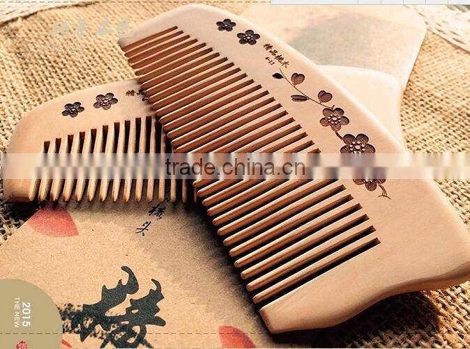 Personalized hair comb wholesale, custom curve handle hot pocket comb