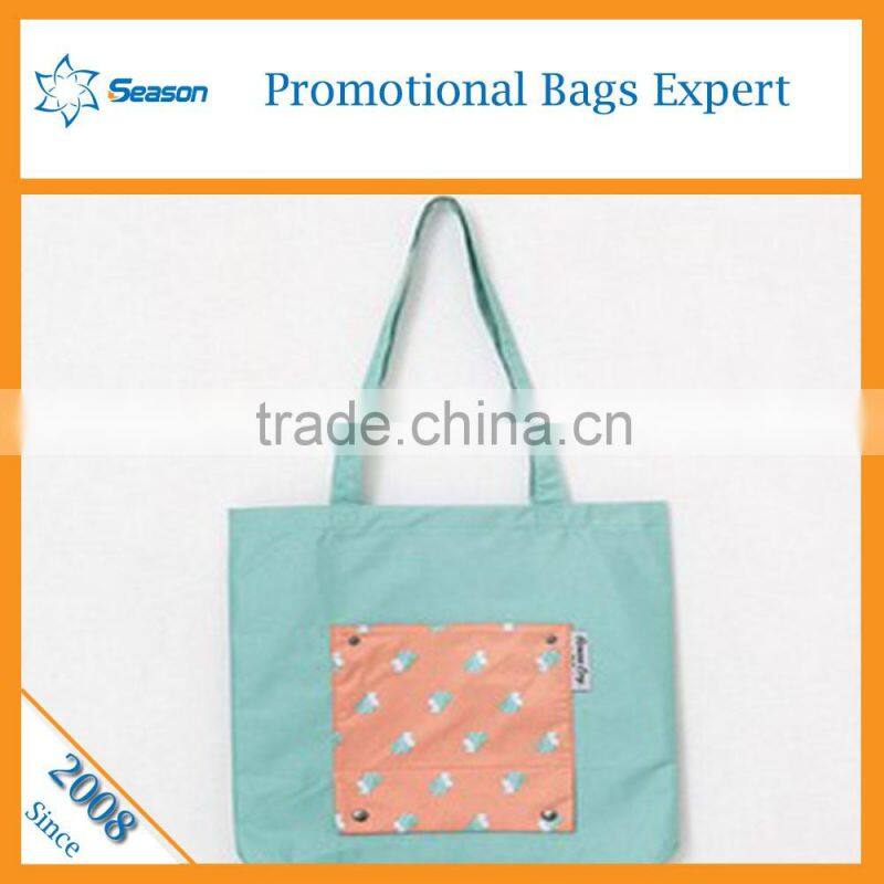 Custom logo printing trendy standard size cotton canvas fabric tote bag