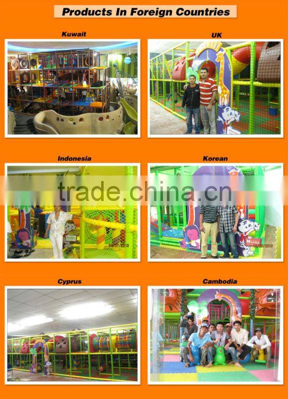 Cheap kids indoor soft play equipment