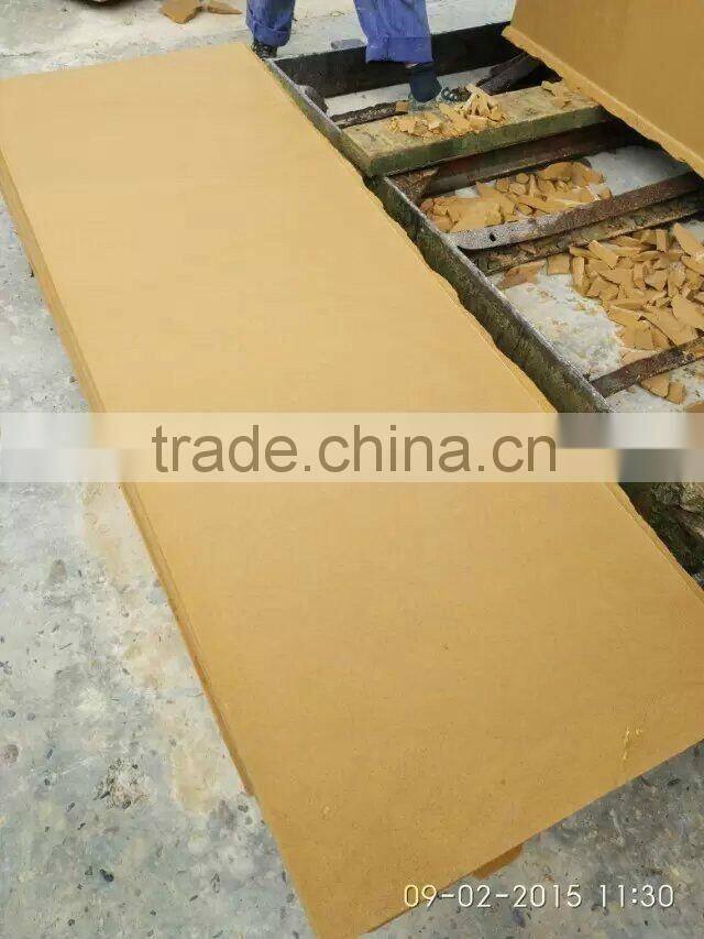 Yellow sandtone external wall