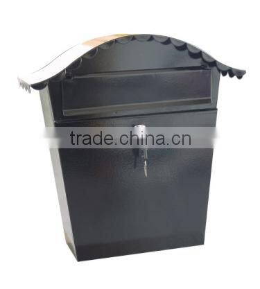 Simple appearance metal mailbox,modern metal letterbox,postbox