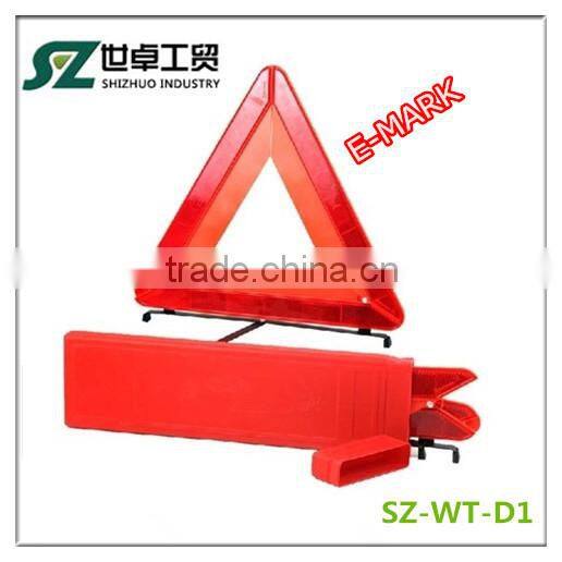 2015 road safety warning triangle labels for emergency use