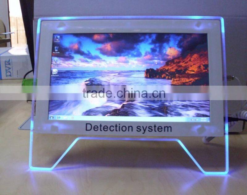 Fully touch screen quantum magnetic resonance analyzer with 41 reports