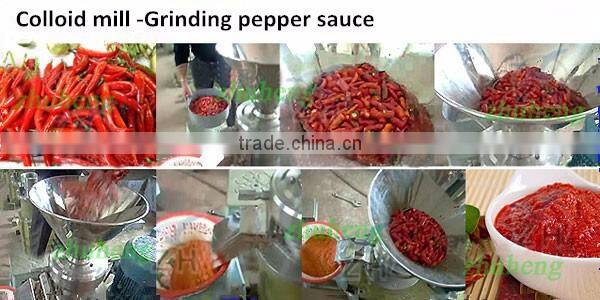 sanitary stainless steel colloid mill for peanut butter