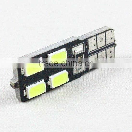 LED White T10 168 194 W5W 501 Wedge Single 4 SMD Light bulb CANBUS ERROR FREE
