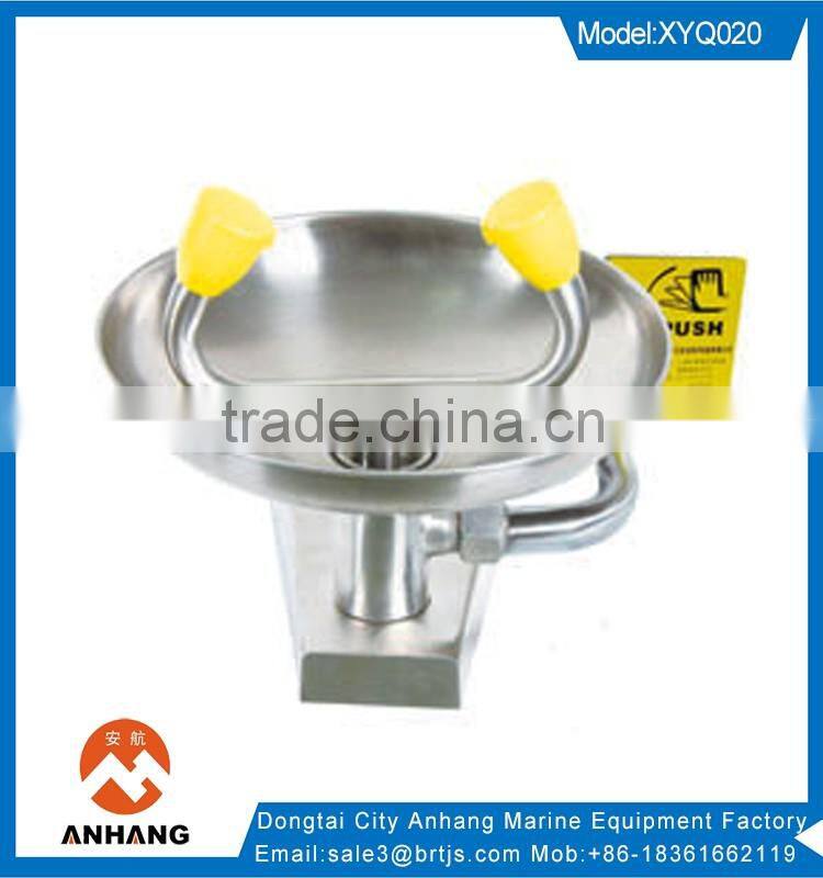 lab fitting stainless steel emergency showereye wash station