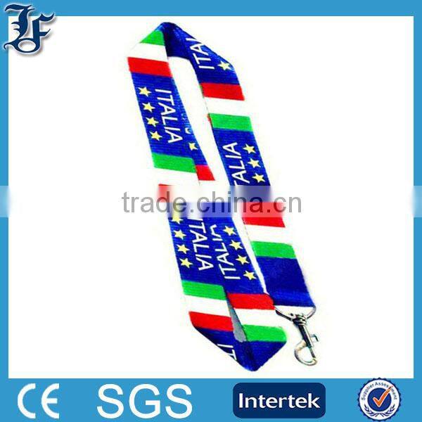 hot sell promotional lanyrad with metal hook