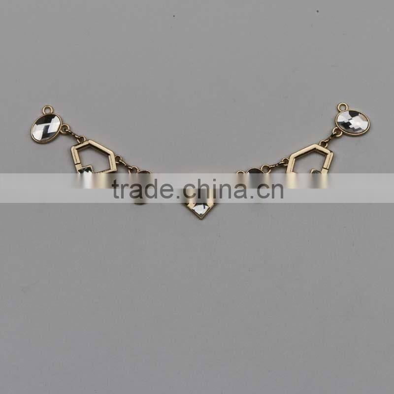 glasses Drop Decorative Chain &chain ornament for colthes