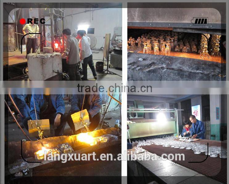 Wholesale new dinnerware crystal glass punch bowl